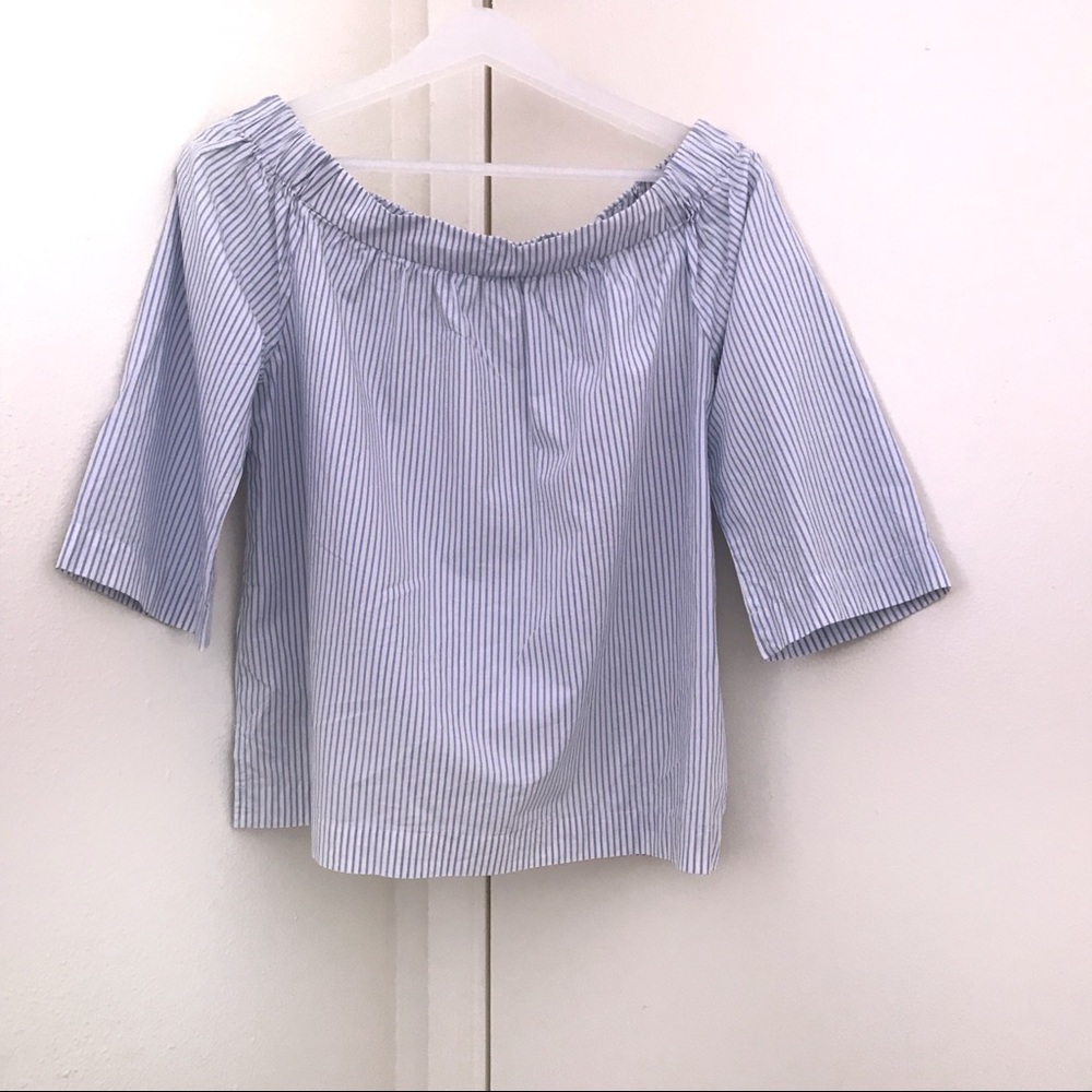 Madewell Off the Shoulder Blouse - Picture 3 of 6